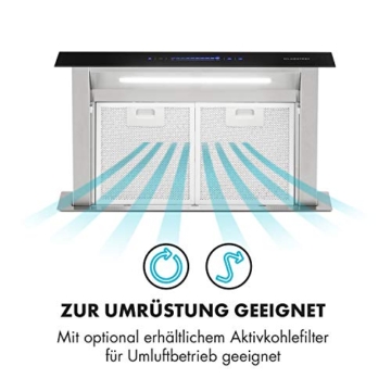 Klarstein Royal Flush Eco Touch LED 60 cm Schwarz - 